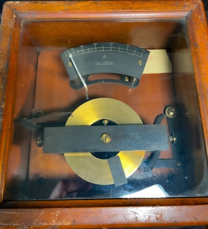 *EARLY* Induction Ammeter (ca. 1890s)