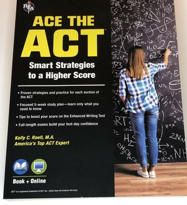 SAT PSAT ACT (College Admission) Prep Ser.: ACT  Strategy Smart Book + Online by