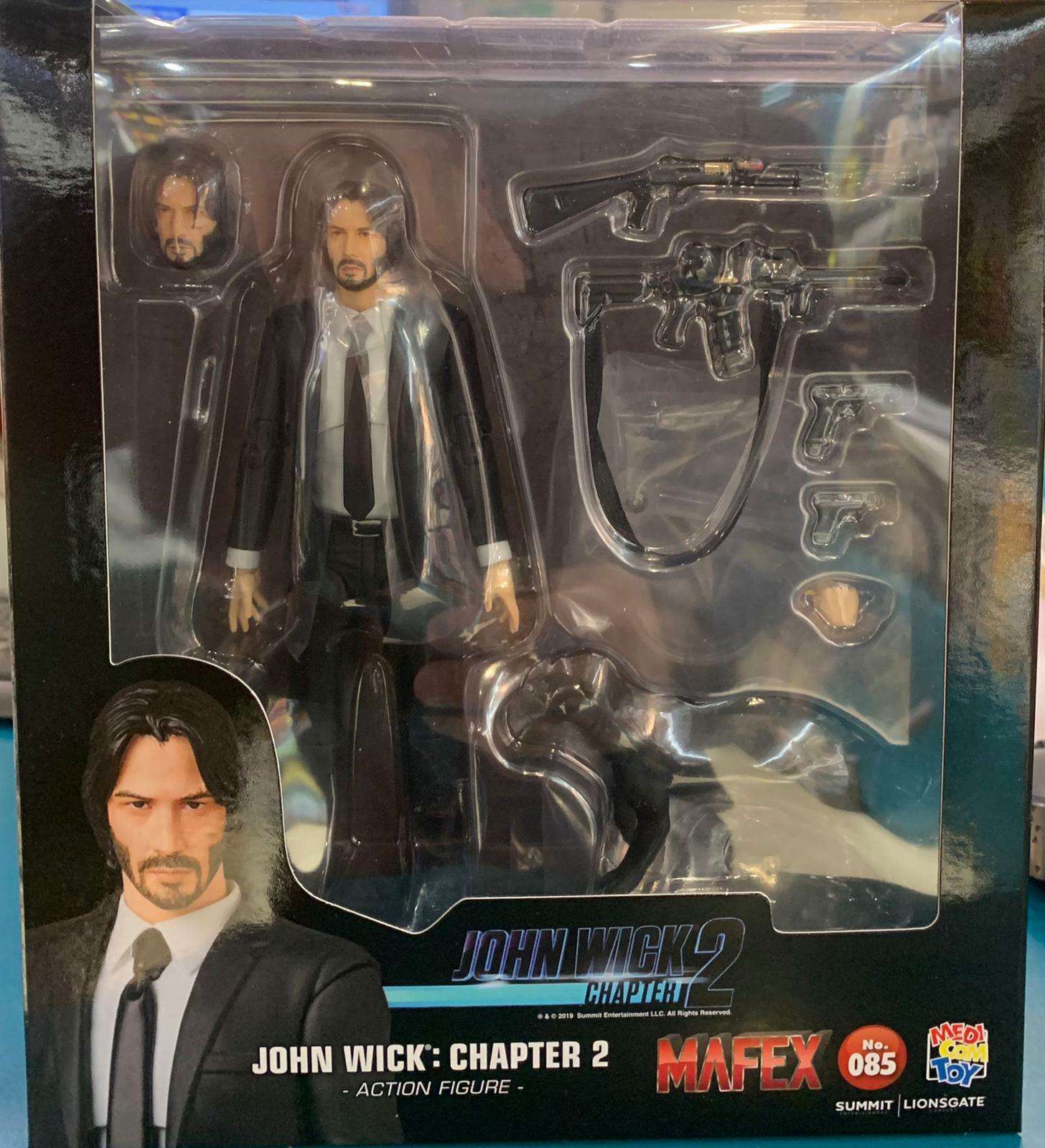 Box Defect Authentic Medicom Toy Mafex No.085 John Wick Box Defect Authentic Medicom Toy Mafex No.085 John Wick