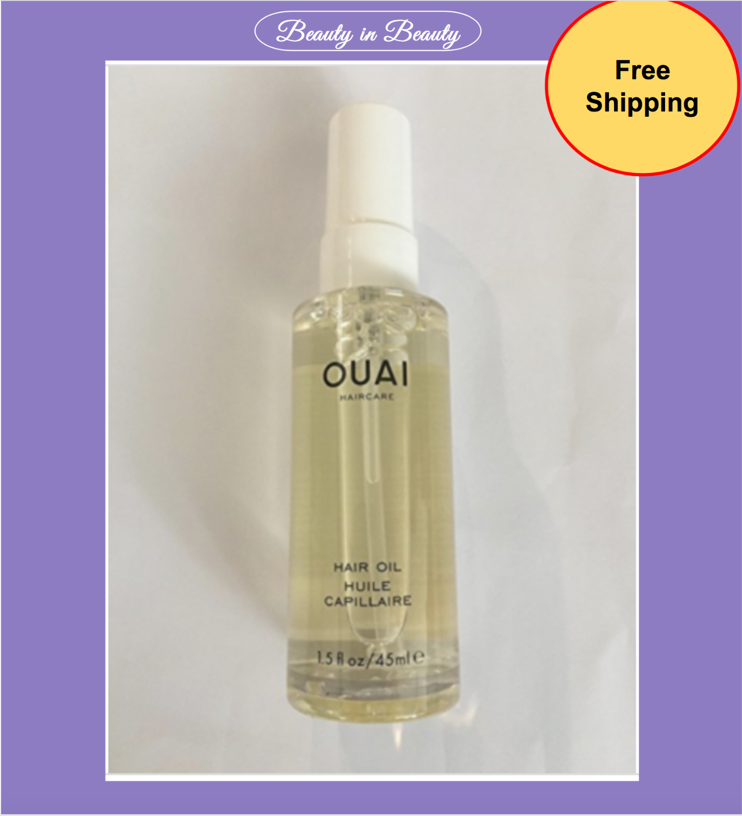 OUAI Haircare Hair Oil 1.5oz/45ml New | eBay
