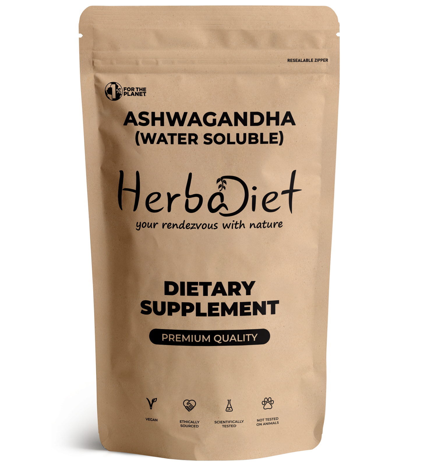 Ashwagandha Root Extract Powder ENHANCED ABSORPTION Stress igue Anxiety