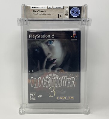 Clock Tower 3 PS2 Horror WATA 9.6 A PlayStation 2 Sealed New Graded Security