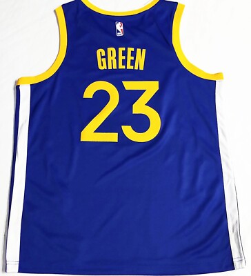 レア 刺繍‼️ NBAユニフォーム Warriors Draymond Green Unisex Nike Draymond Green Royal Golden State Warriors