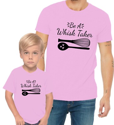 Be A Whisk Taker Funny Kitchen Quote Saying Adults & Kid & Youth Tee T-Shirt