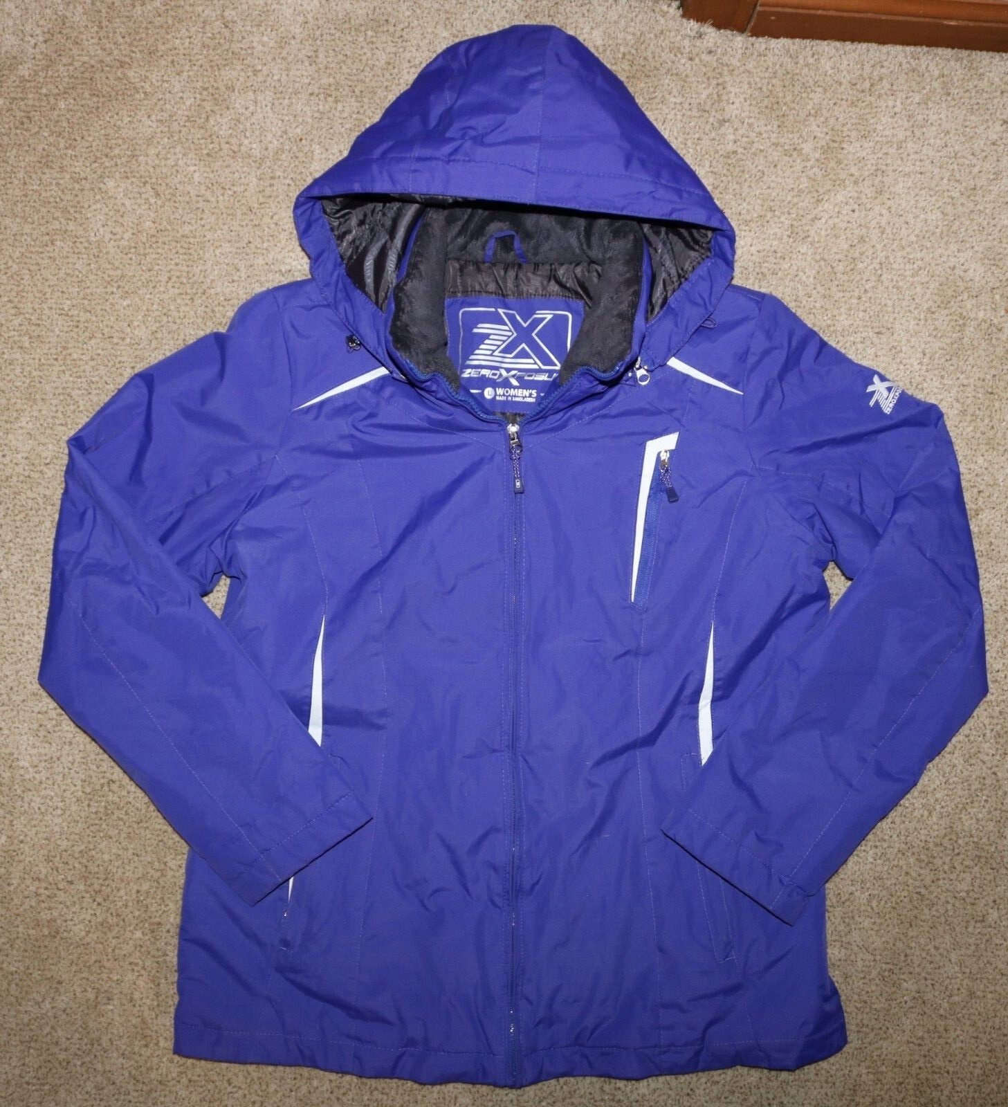 ZeroXposur Women's Winter Jacket Water Resistant Hooded ZeroXposur Women's Winter Jacket Water Resistant Hooded