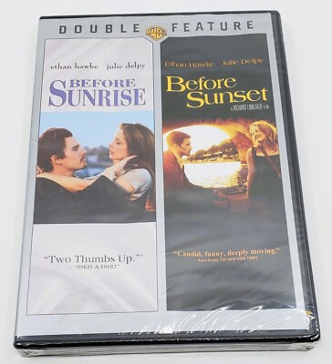 Before Sunrise, Before Sunset DVD *NEW SEALED Ethan Hawke Julie Delpy