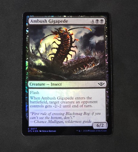 MTG【Foil】千足虫/Gigapede[ONS] 英語 待ち伏せる千足虫/Ambush