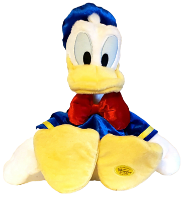 DISNEY STORE EXCLUSIVE Authentic Original Donald Duck Plush 16 inches
