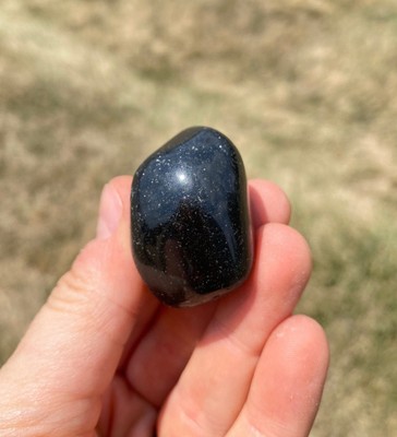 Apache Tears Tumbled Stone (XL) Polished Natural Apache Tears from Mexico
