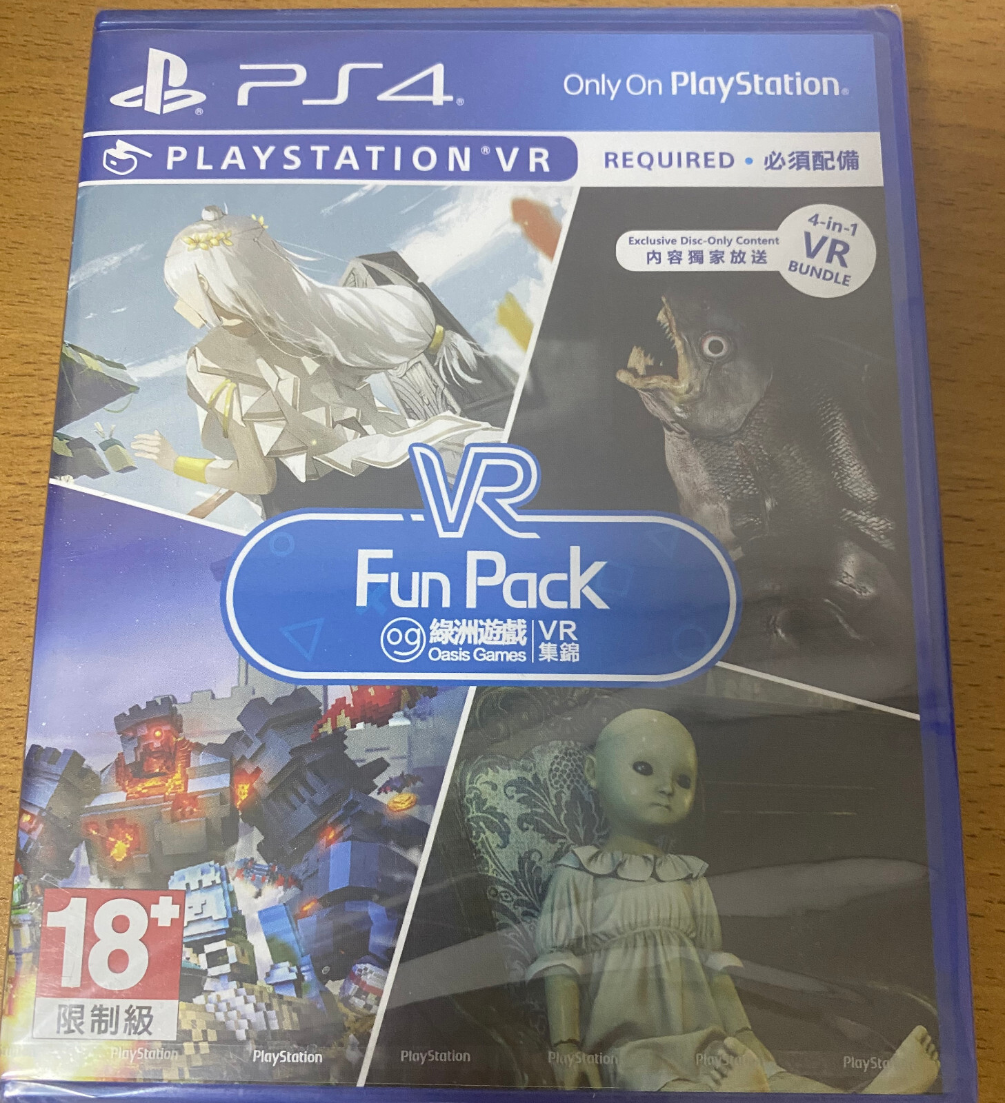 ★PS4★海外版・アジア版★ Oasis Games VR Fun Pack Oasis Games VR Fun Pack Asian version English Chinese PS4