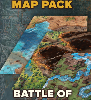 Map Pack - Battle of Tukayyid Battletech Miniatures Game Catalyst Game Labs