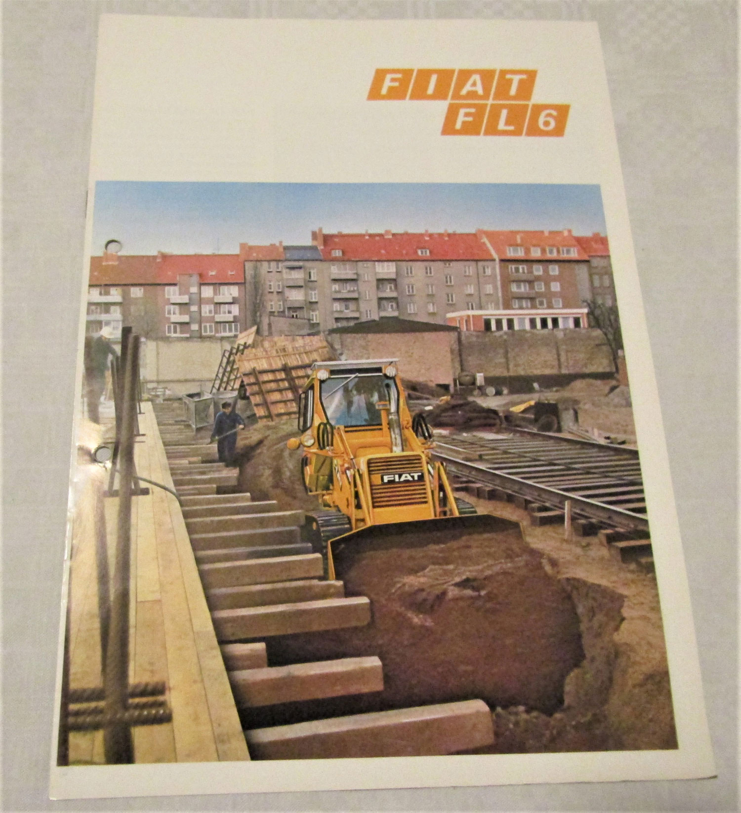 Prospekt Fiat FL6 Laderaupe technische Daten