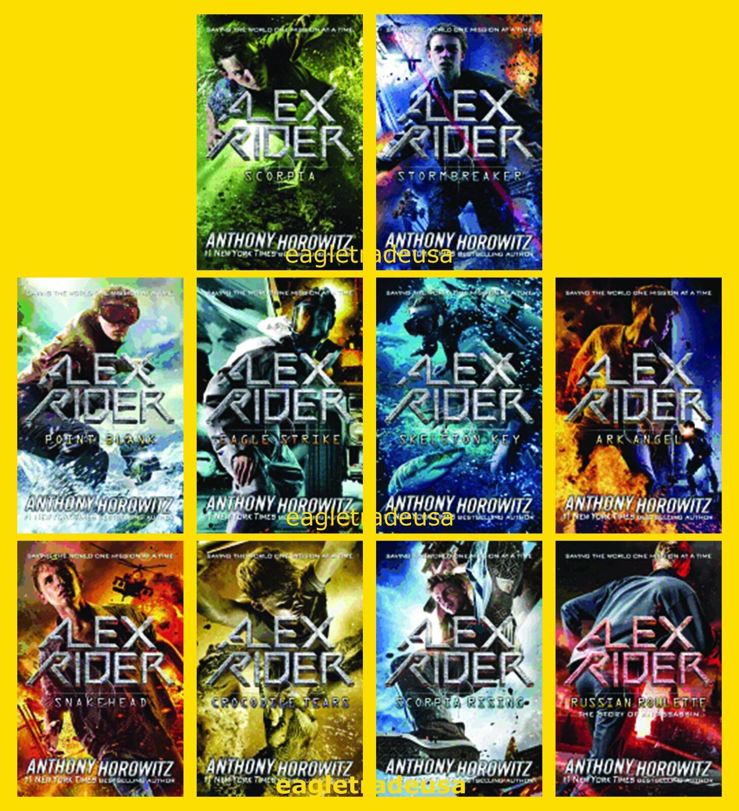 Alex Rider: The Complete Missions 1-11: Anthony Horowitz