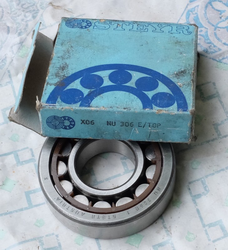 Steyr Nu306e/Tgp Roulement Ã  Rouleaux Cylindriques 30x72x19 Mm.