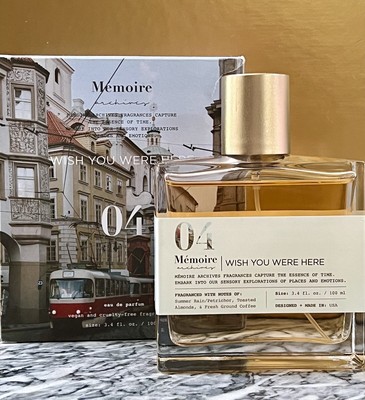 04 WISH YOU WERE HERE by Mémoire Archives EdP 3.4oz/100mL Summer Rain Coffee