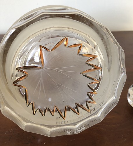 Crystal Rogaska  Champagne Decanter Slovenia Zlata radgonska penina