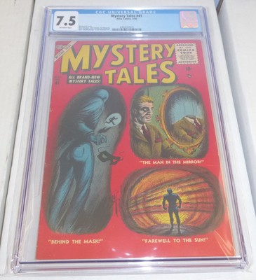 Mystery Tales #41 CGC Universal Grade 7.0 Bill Everett Cover Atlas Comics 5/56