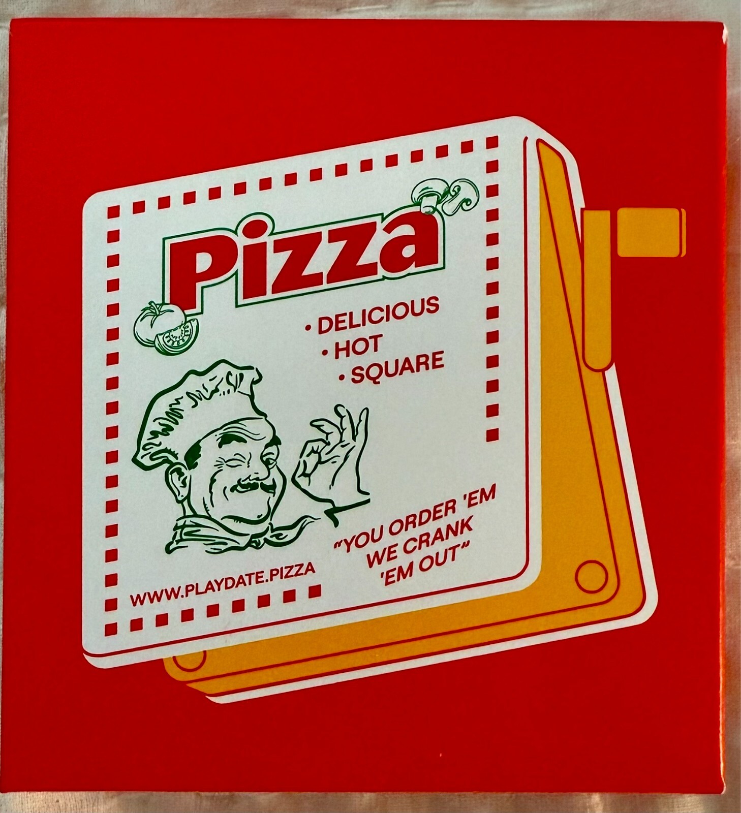 🍕Playdate Pizza Box Case by Panic (2023) – Brand New