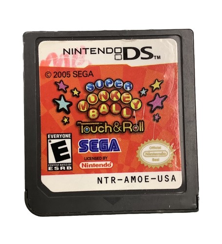 Super Monkey Ball Touch And Roll Nintendo DS, Game Only | eBay