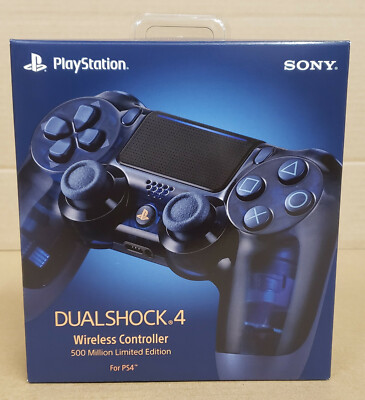 Sony PS4 DualShock 4 Wireless Controller [ 500 Million Limited Edition ] NEW