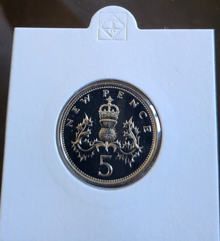 GroÃBritannien   5 Pence (WÃ¤Hlen Sie Unter: 1971 - 2008) Pp/Proof