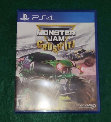 Monster Jam Crush It  Sony PlayStation 4 PS4 Excellent  Condition 