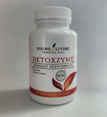 Young Living Essential Oil 90 Count Detoxzyme Sealed and Fresh FREE SHIPPING 
