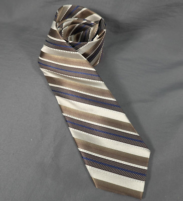 Steve Harvey Celebrity Edition Necktie Men Multicolor 100% Silk Striped