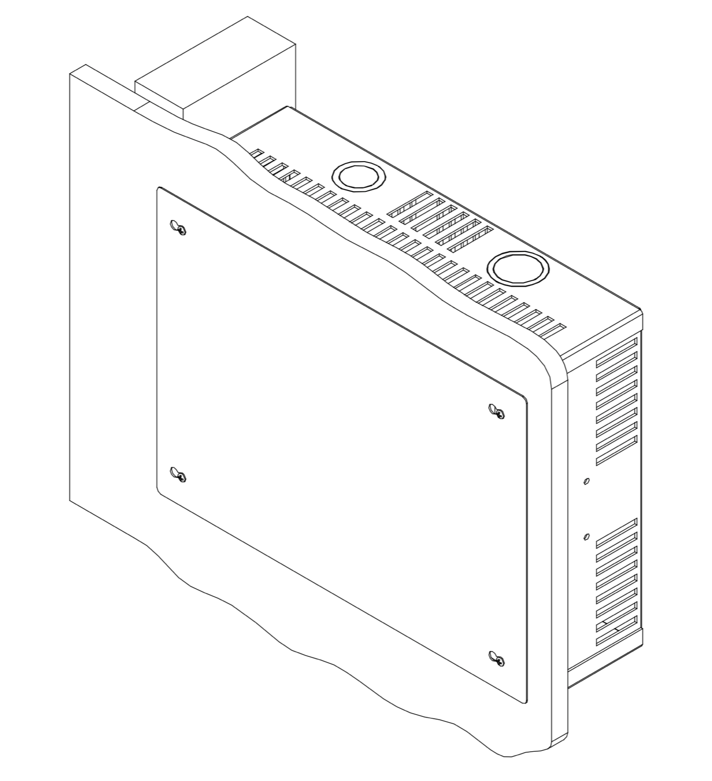 Crestron BB-9L Back Box for Isys TPMC-9L 9