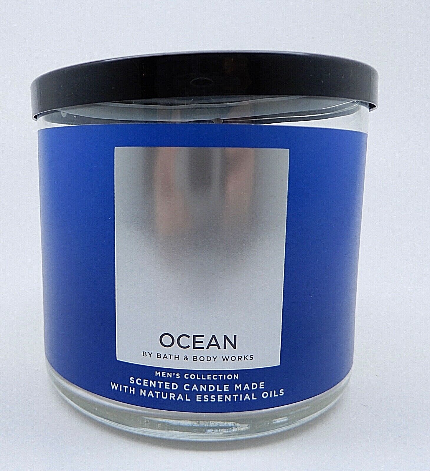 BATH & BODY WORKS OCEAN MEN'S COLLECTION 3 WICK SCENTED