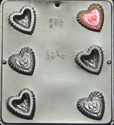 Heart Box Chocolate Candy Mold Valentine  3052 NEW