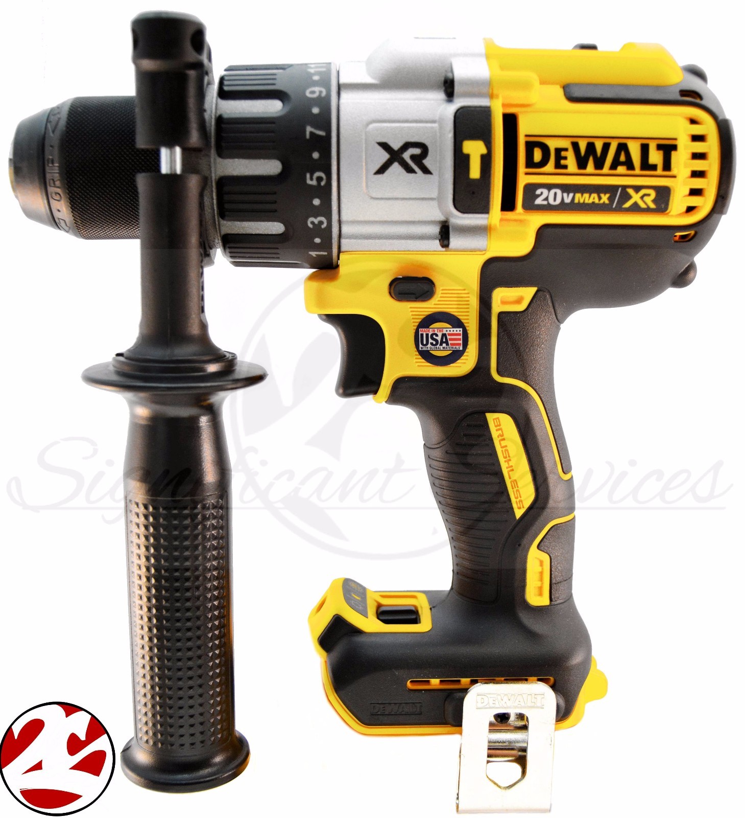 DeWALT DCD996 20V MAX XR Cordless Li-Ion Brushless 3-Speed 1/2 in