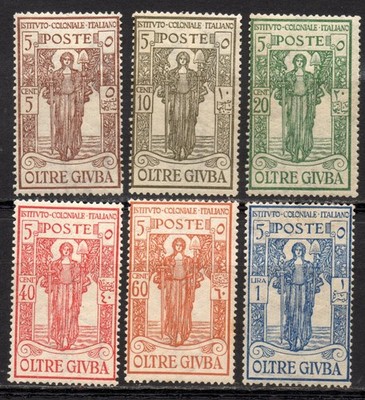 ITALIA Colonia OLTRE GIUBA 1926 - Serie MLH* Pro Istituto Coloniale #S#JOG