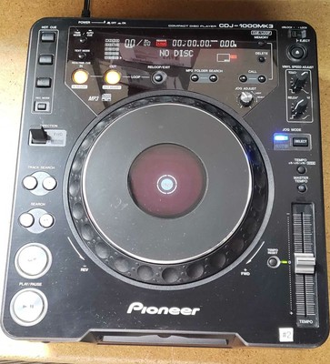 Dj Turntables Pioneer Cdj 1000