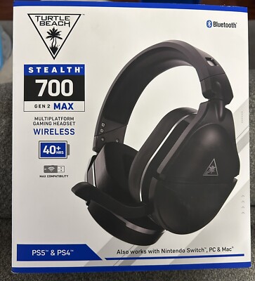 Turtle Beach Stealth 700 Gen 2 MAX Headset New - PS5/PS4, Nintendo Switch, & PC