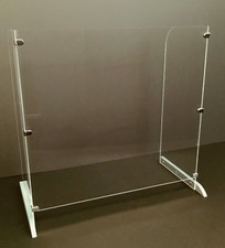 Portable Clear Acrylic U Shape Desktop  Cough Guard Barrier  Portable Clear Acrylic U Shape Desktop  Cough Guard Barrier