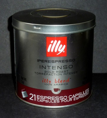 illy Coffee, IPERESPRESSO INTENSO Bold Roast, 21 Espresso Capsules, Exp. 09/24