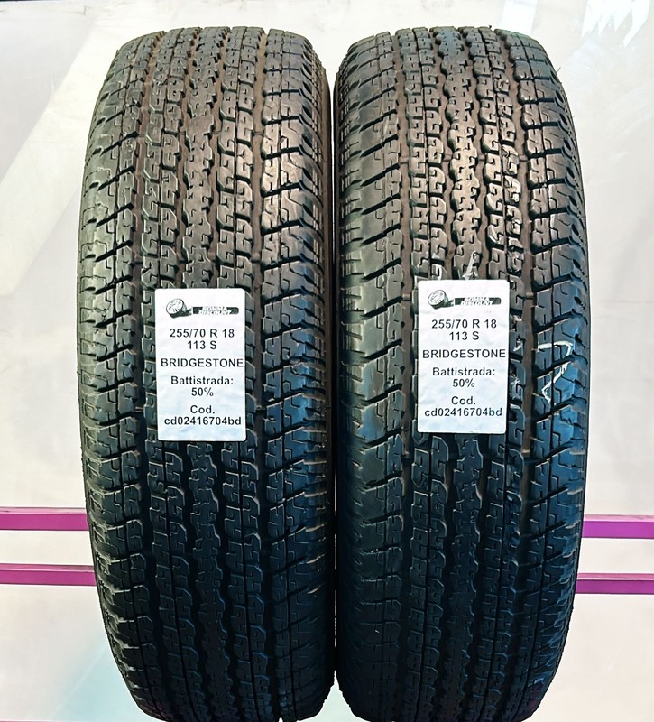 Pneu UsagÃ Bridgestone Dueler H/T 840 255/70 R18 113s Invernali