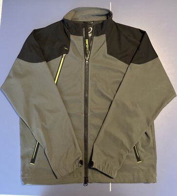 Zero Restriction Tour Series Full Zip Jacket Men s Size Medium Wind Rain Golf M