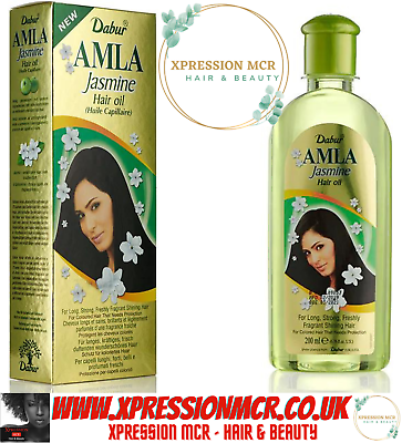 Dabur Amla Jasmine Hair Oil 200ml Best for Conditioning Smoothening Nourishing