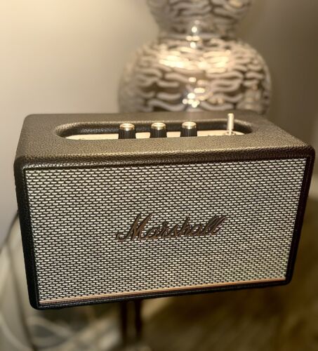 Marshall Acton III Bluetooth Home Speaker - Black | eBay Marshall Acton III Bluetooth Home Speaker - Black | eBay