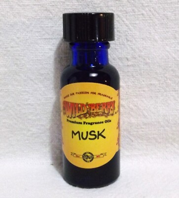 Wild Berry Premium Concentrated Fragrance Oil Musk 1/2 Ounce Bottle