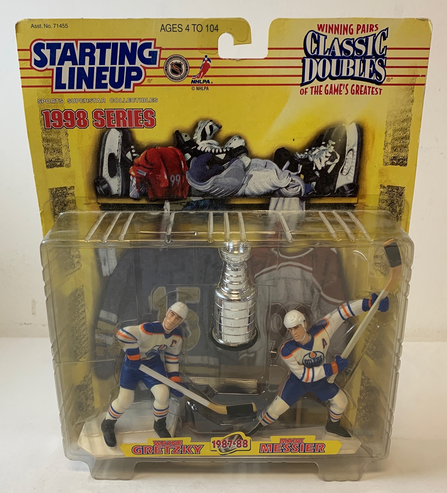 【STARTING LINUP】1998年 W・グレツキー 1998 Starting Lineup NHL WAYNE GRETZKY with Stanley Cup | eBay