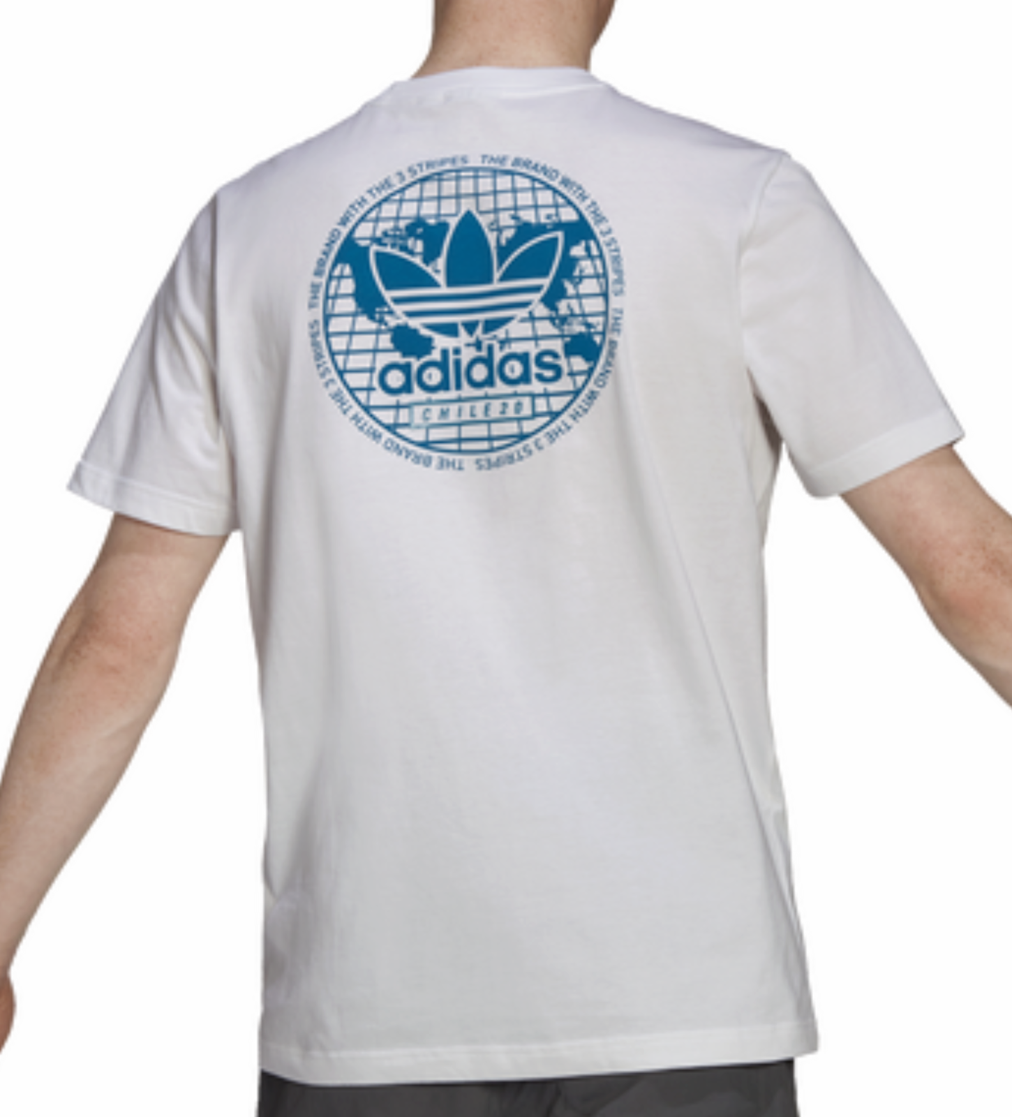 Tシャツ・カットソー adidas classic chip graphic tee JJ4202 adidas Classic Chip Graphic Tee - White | Free Shipping with