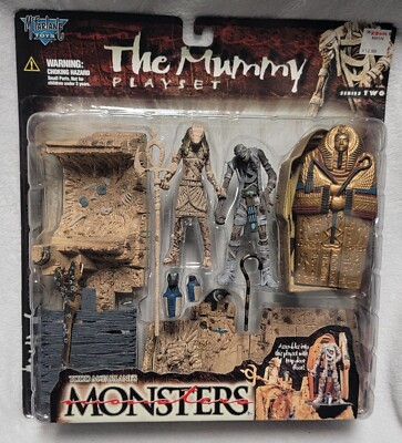 Todd McFarlane Monsters - The Mummy Playset Series 2- Action Figure - 1998 - NEW