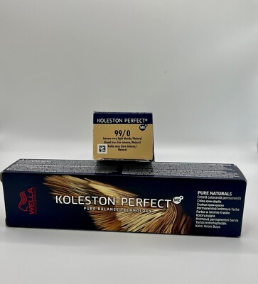 WELLA KOLESTON PERFECT ME+HAIR COLOR INTENS VERY LIGHT BLOND 99/0 2oz/57g $13.50