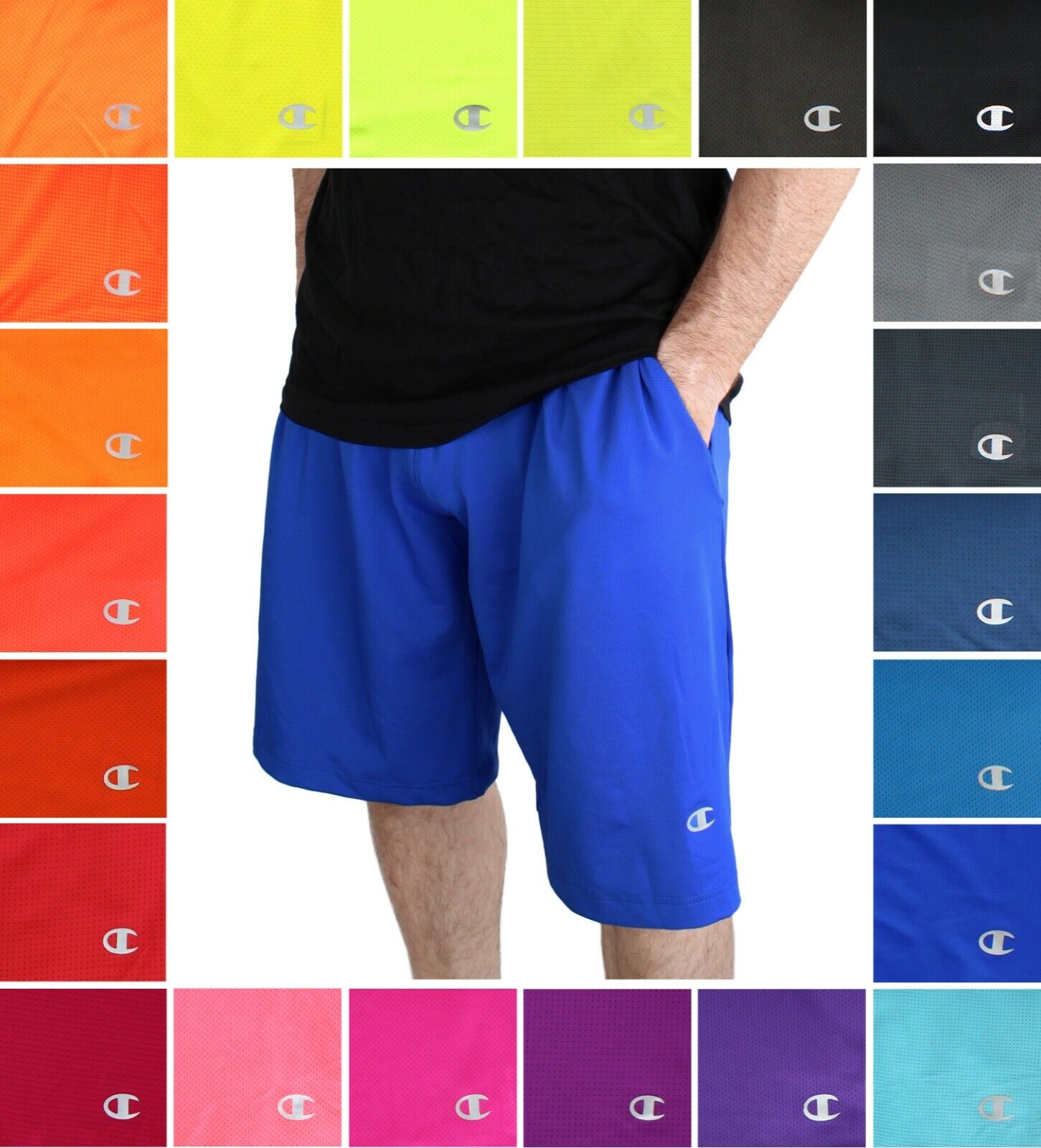 Champion Men's Mesh Shorts, Gym Short 11 Champion Men's Mesh Shorts, Gym Short 11