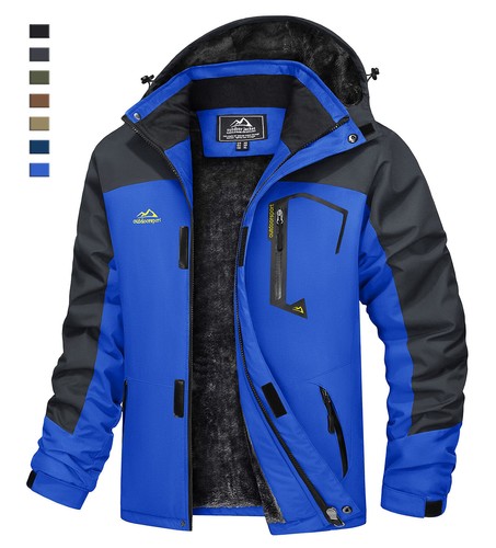 Men's Thermal Ski Snow Jacket Winter Outdoor Mountain Climbing Casual Work Coats