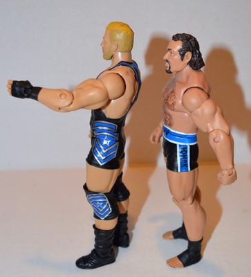 WWE Jack Swagger Basic Battle Pack 35 & Fan favorite Rusev action figure set