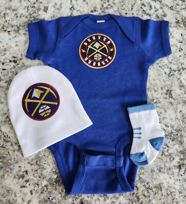 Nuggets baby/newborn clothes Nuggets baby gift denver basketball baby